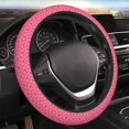 thumbnail image 5 of Haiem red bows Print Steering Wheel Cover 15 Inches for Women Men, Neoprene Anti-Slip Cute Car Steering Wheel Grip Wrap Car Accessories Protective Case Cover for Vehicle Truck SUV, 5 of 6