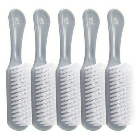 

5Pcs Laundry Brushes Soft Bristles Good Cleaning Effect PP Material Hanging Type Easy-to-Hold Sneaker Cleaning Brush Home Supplies