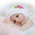 thumbnail image 5 of Muñeca de bebé reborn realista, 26 cm, de silicona y vinilo, rasgos dibujados a mano y ropa extraíble, para compañero de juegos de los niños y regalo de cumpleaños, 5 of 5
