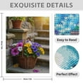 thumbnail image 3 of Diamond Art Kits for Adults - 5d Basket Vibrant Flowers Stone Steps Diamond Painting for Adults, Diamond Art for Adults Beginners, Diamond Painting Kits for Adults for Home Wall Decor, 3 of 7