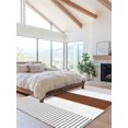 thumbnail image 2 of Boho Brown Area Rug for Bedroom 4x6 Ft Striped Tribal Farmhouse Style Super Soft fuzzy Throw Rug Non-Slip Fluffy Plush Indoor Floor Carpet for Living Room Nursery Home Decor, 2 of 8
