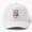 White, variant on Cowboy Shark Yee Jaw Baseball Cap, Western Shark Wordplay Character Design Hat