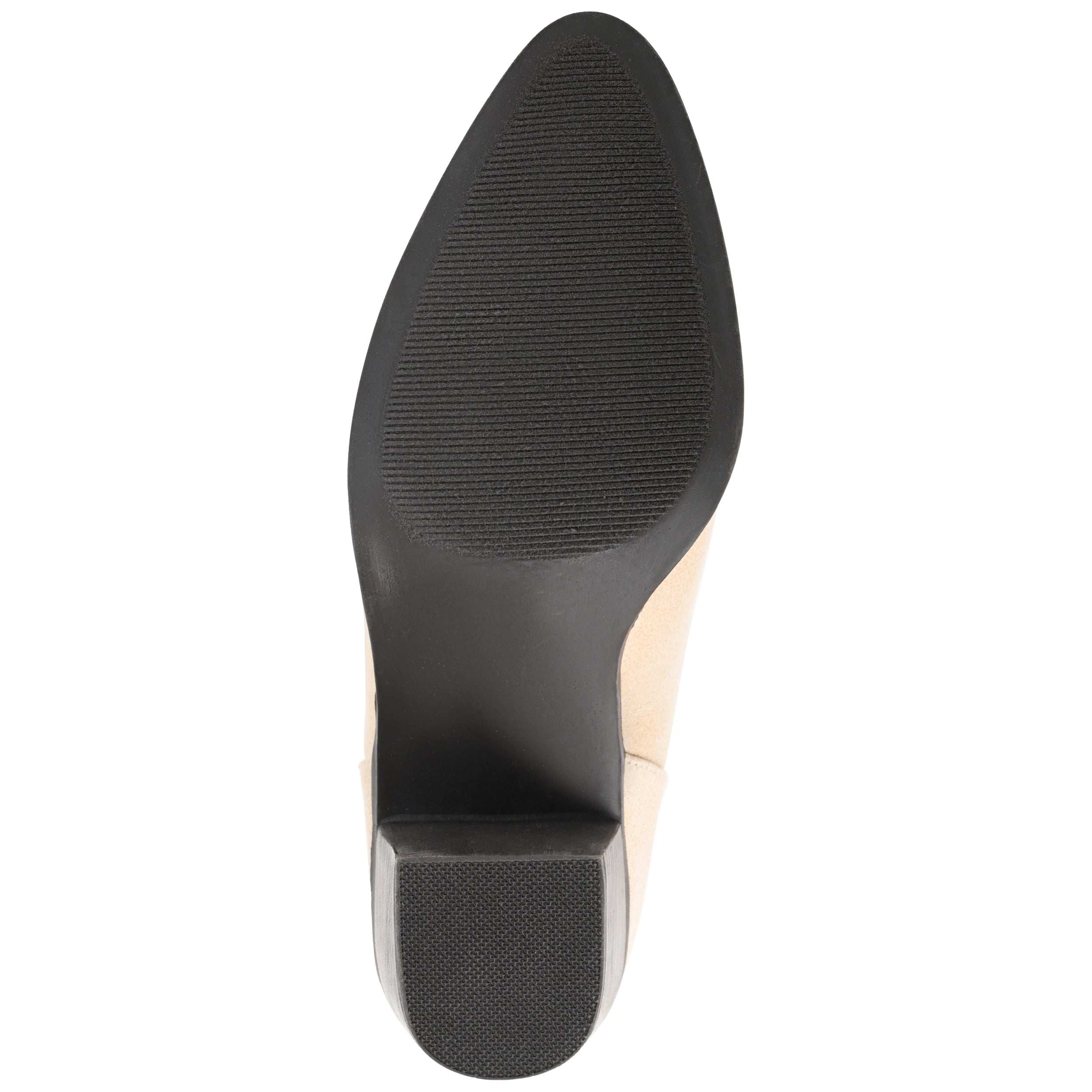 Journee Womens Lola Pull On Stacked Heel Booties, Widths Available