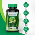 thumbnail image 6 of Nutritunes Vitamin K2 + D3 (120 Softgels) | 2 in 1 Formula Supports Cardiovascular, Immune, and Bone Health - Non-GMO, GMP-Certified, and Allergen Free, 6 of 9