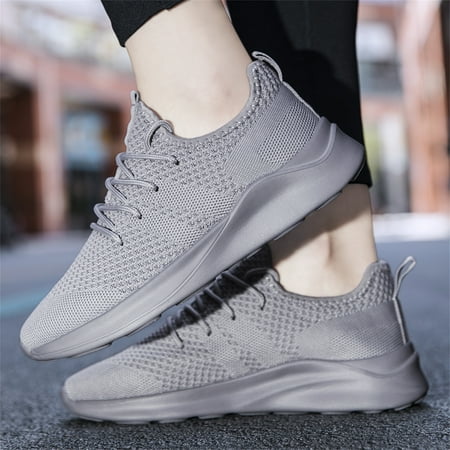 

Hiigyl Men s Running Shoe Comfortable Casual Walking Shoe Mesh Breathable Sports Shoe