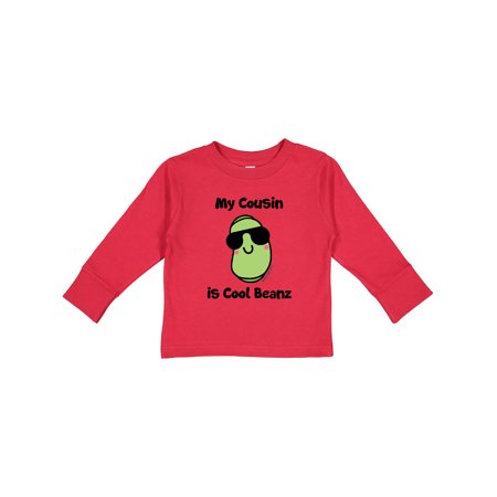 

Inktastic Cool Beans Cousin Gift Toddler Boy or Toddler Girl Long Sleeve T-Shirt