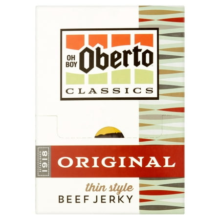 Oberto Oh Boy! Classics Original Thin Style Beef Jerky, 9.6-Ounce Bag