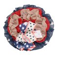 thumbnail image 1 of Coronas Del Día De Los Caídos, Material Duradero, Textura Exquisita, Amplia Aplicación, 13,8 Pulgadas De Diámetro, Corona De Puerta Delantera Patriótica Para Jardín OTVIAP Patriotic Front Door Wreath, 1 of 8