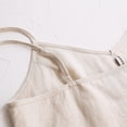 thumbnail image 5 of Amazhiyu Womens Linen Camisole Tank Top V-Neck Sleeveless Loose Adjustable Strap Casual Summer Cami Tops, 5 of 6