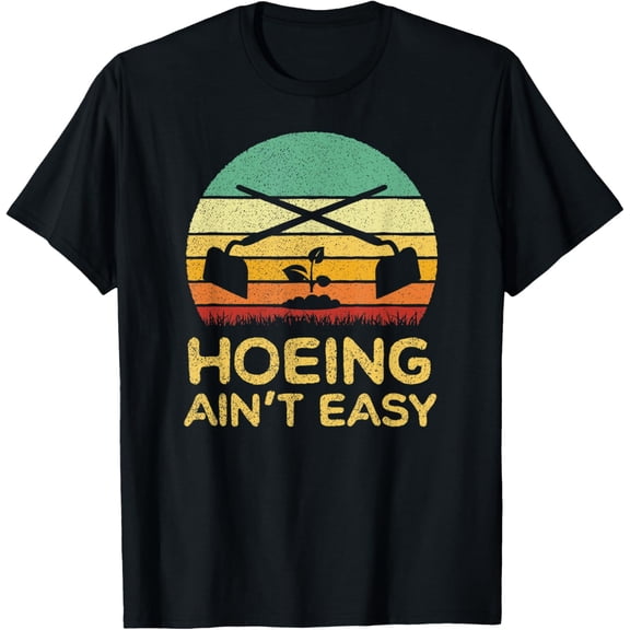 Funny Gardening Shirt Women Gardener Farmer Garden Hoe T-Shirt men and women can wear, black, white, gifts