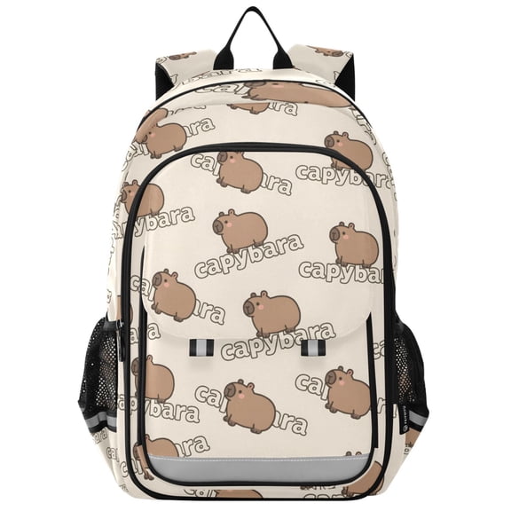 ALAZA Capybaras Cute Laptop Backpack Purse Travel Bag Casual School Bookbag Rucksack for Women Men