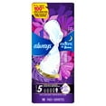 thumbnail image 3 of Always Radiant with FlexFoam Pads, Size 5, Extra Heavy Overnight, with Wings, Light Clean Scent, 3 of 17