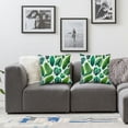 thumbnail image 2 of Throw Pillow Covers Tropical Leaf Square Pillowcase for Home Decor Sofa Car Bedroom Pillow, 2 of 7