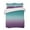 Multicolor, variant on Teal Purple Ombre Summer Quilt Set Full Size,Soft Quilted Bedding Set with 2 Pillow Shams,Turquoise Gradient Modern Abstract Art Lightweight All Season Bedspread Coverlet for Bedroom 78"x90"