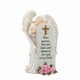 thumbnail image 2 of Estatua de ángel con . Figura de ángel única y elegante. Estatua conmemorativa para jardín, decoración para lápida, escultura para estante, dormit, 2 of 6