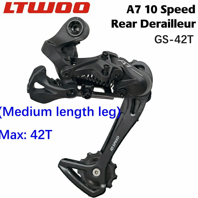LTWOO A7 1x 10 Speed Groupset Rear Derailleur Right Shifter GS SGS medium long cage leg compatible for Shimano deore Walmart