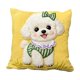 thumbnail image 2 of Uuiauoio Cute Animals Decorative Throw Pillow Cover , Animals Family Animals Outdoor Pillow Cases Square Standard Cushion Cover for Sofa Couch Bed Car 17.72x17.72 inch, 2 of 6