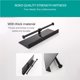 thumbnail image 5 of Soporte De Baño De Aluminio Sin Perforaciones, Caja De Pañuelos Montada En La Pared Para Baño De Cocina Vogacara HA014034-00, 5 of 7