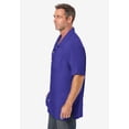 thumbnail image 3 of KingSize Men's Big & Tall  Solid Camp Shirt, 3 of 6