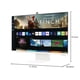 thumbnail image 2 of Monitor de Computadora Samsung Blanco 32 Pulgadas 4K UHD HDR Inteligente con Transmisión de TV y Cám, 2 of 16