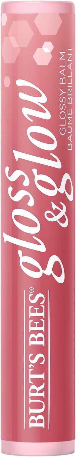 Baume brillant Gloss & Glow d’origine naturelle à 100 % de Burt’s Bees® en teinte Wine Wednesday (1 tube)