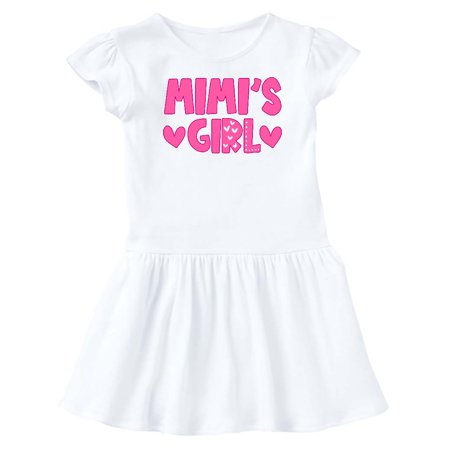 

Inktastic Mimi s Girl Pink with Hearts Gift Baby Girl Dress