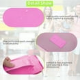 thumbnail image 4 of 6 Pcs/Set Travel Bag Clothing Organizer Multifunctional Storage Bag Mesh Packing Cubes Luggage Organizer Bag, Pink, 4 of 8