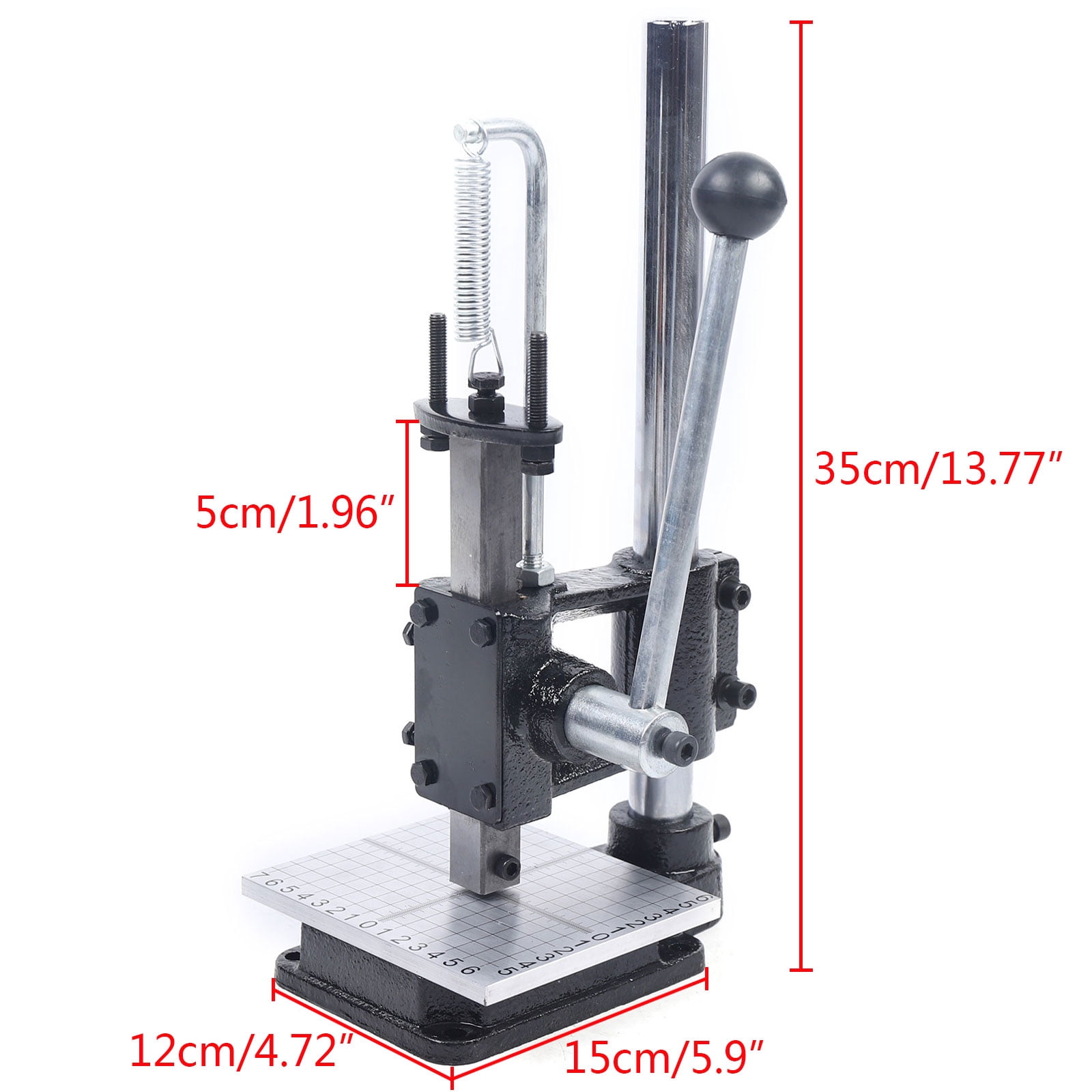 Leather Imprinting Machine Hole Press Punching Stamping Punch Tools