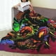 thumbnail image 5 of Manta de franela suave y cálida de Zelda Majora's Mask para dormitorio, sala de estar, dormitorio, todas las estaciones., 5 of 5