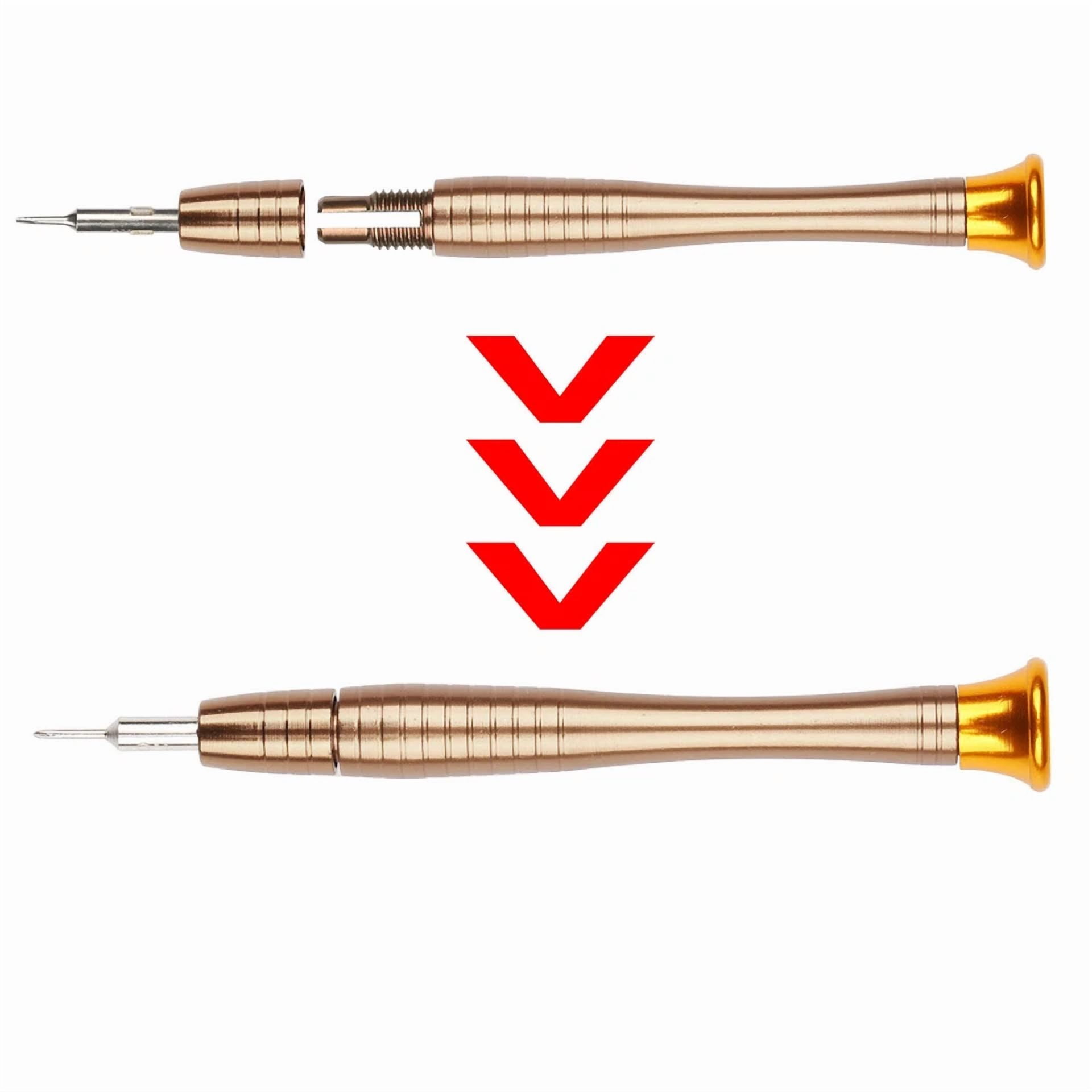 25 In 1 Mini Screwdriver Set Repair Tool Kit For Computer Laptop Glasses Watch