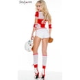 thumbnail image 2 of Music Legs Women's Ruff Defense Football Costume, Cute Football Player Costume, 2 of 2