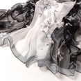 thumbnail image 4 of Certgust Hot Sales Scarfs for Women Large Silk Scarf Women Flower Print Long Soft Wrap Shawl Silk Scarves Women Black, 4 of 5