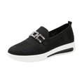 thumbnail image 3 of YOUYEDIAN Loafers for Women Versatile Wedge Heel Non Slip Fashion Sport Breathable Mesh Flats Casual Comfy Round Toe Walking Shoes, 3 of 5