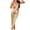 Rose Gold, variant on YHAJDS Womens Pajama Set Sleep Set for Women 2 Piece Sleeveless Tank Top And Lounge Pants Loungewear