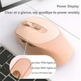 thumbnail image 1 of Souris Sans Fil Silencieuse X7, Design Bluetooth Double Mode, DPI Réglable 5 Vitesses pour PC Portable Jeu Bureau comme Montré, 1 of 8