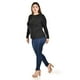 thumbnail image 2 of Blusa con patron geometrico Roman Fashion /Tallas Extras, 5109 (Negro) negro 38, 2 of 7