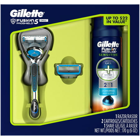 GilletteÂ® Fusion5 ProShield Chill Razor Gift Pack