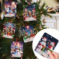 thumbnail image 4 of 8PC Originality Card Wallet Cute Series Wooden Wallet Christmas Wallet Pendant Home Decoration, 4 of 8