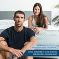 thumbnail image 6 of MOLECULE CopperWELL 13" Hybrid Cooling Gel Memory Foam and Encased Coil Medium Firm Mattress, King, 6 of 7