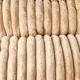 thumbnail image 5 of Vibrant Life Large Plush Cord Sofa Style Dog Bed, Cream, 28" x 38", 5 of 7