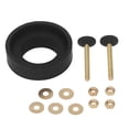 thumbnail image 2 of Kit de reparación de tanque de inodoro a tazón, sellado fuerte Tanque de inodoro resistente a la corrosión Junta de sellado de caucho Práctico con tornillo para bao ANGGREK Otros, 2 of 8
