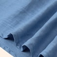 thumbnail image 6 of FRSASU Girls Ruffle Summer Cotton Linen Mini Dress Loose Sleeveless Swing A-Line Cute Princess Party Dresses Blue, 6 of 8