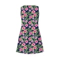 thumbnail image 5 of Livrdious Floral Dresses for Women Summer Boho V Neck Sleeveless Tank Dress with Pockets, A-Line Loose Fit Swing Sundress Casual Beach Vacation, 5 of 6