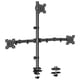 thumbnail image 1 of Soporte para Monitor Triple MOUNT PRO Negro Ajustable con Montaje VESA de Mesa, 1 of 8