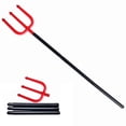 thumbnail image 1 of Juguete Demon Trident, 4 secciones de empalme Grim Halloween Cosplay Props Grim Reaper Scythe Tecnología innovadora, 1 of 6
