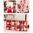 thumbnail image 2 of Caja De Decoración Navideña 6 Muñecos Colgante Árbol Adornos Colgantes Navidad Leyfeng  muñecas, 2 of 7