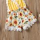 thumbnail image 3 of Pelele de girasol para bebés recién nacidos, mono sin espalda con tirantes, trajes, ropa de verano brillar Electrónica, 3 of 4