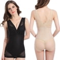 thumbnail image 3 of Corsé de verano fino sin costuras, sin huesos, cómodo, ropa interior para moldear el cuerpo del abdomen posparto, ropa de una pieza transpirable con agujeros, 3 of 5
