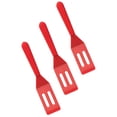 thumbnail image 2 of Miangastore 3pcs Food Grade Silicone Spatulas for Kitchen Use Red, 2 of 8