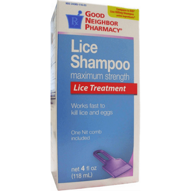 Good Neighbor Pharmacy Lice Shampoo, Maximum Strength, 4 Fl Oz